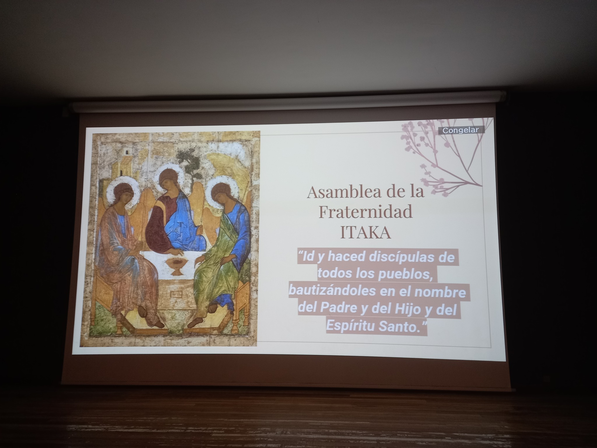 ASAMBLEA DE LA FRATERNIDAD Y OPCIONES DEFINITIVAS DE IRATI Y DIEGO