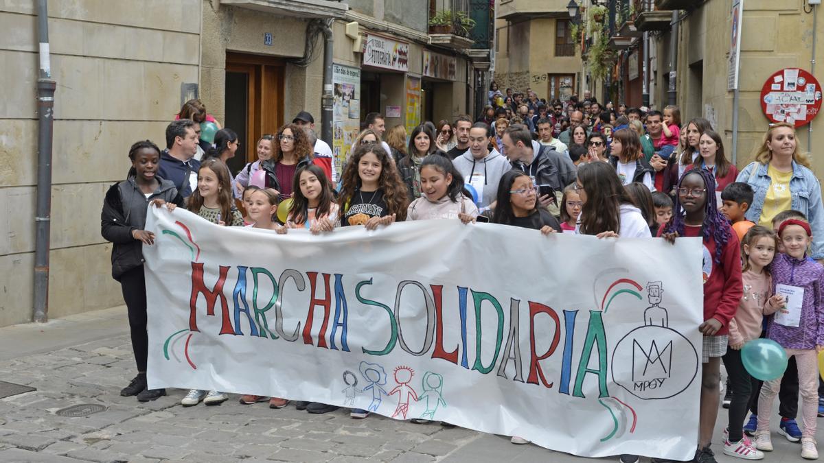 16 MARCHA SOLIDARIA EN TAFALLA DE COLEGIOS E ITAKA – ESCOLAPIOS