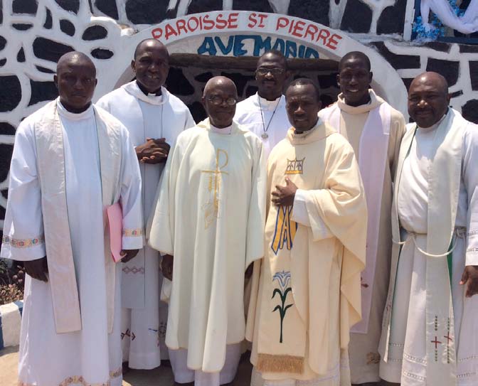 1 parroquia en Congo