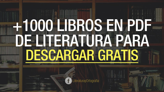 1000 libros en PDF de Literatura