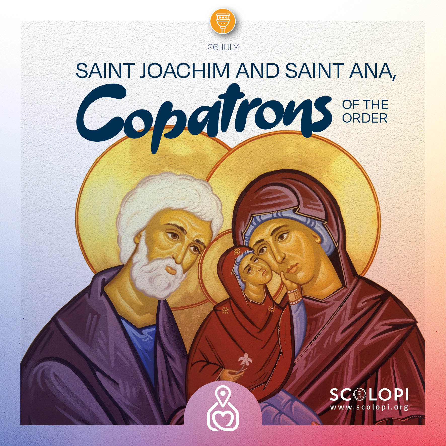 SAN JOAQUÍN Y SANTA ANA, COPATRONOS DE LA ORDEN