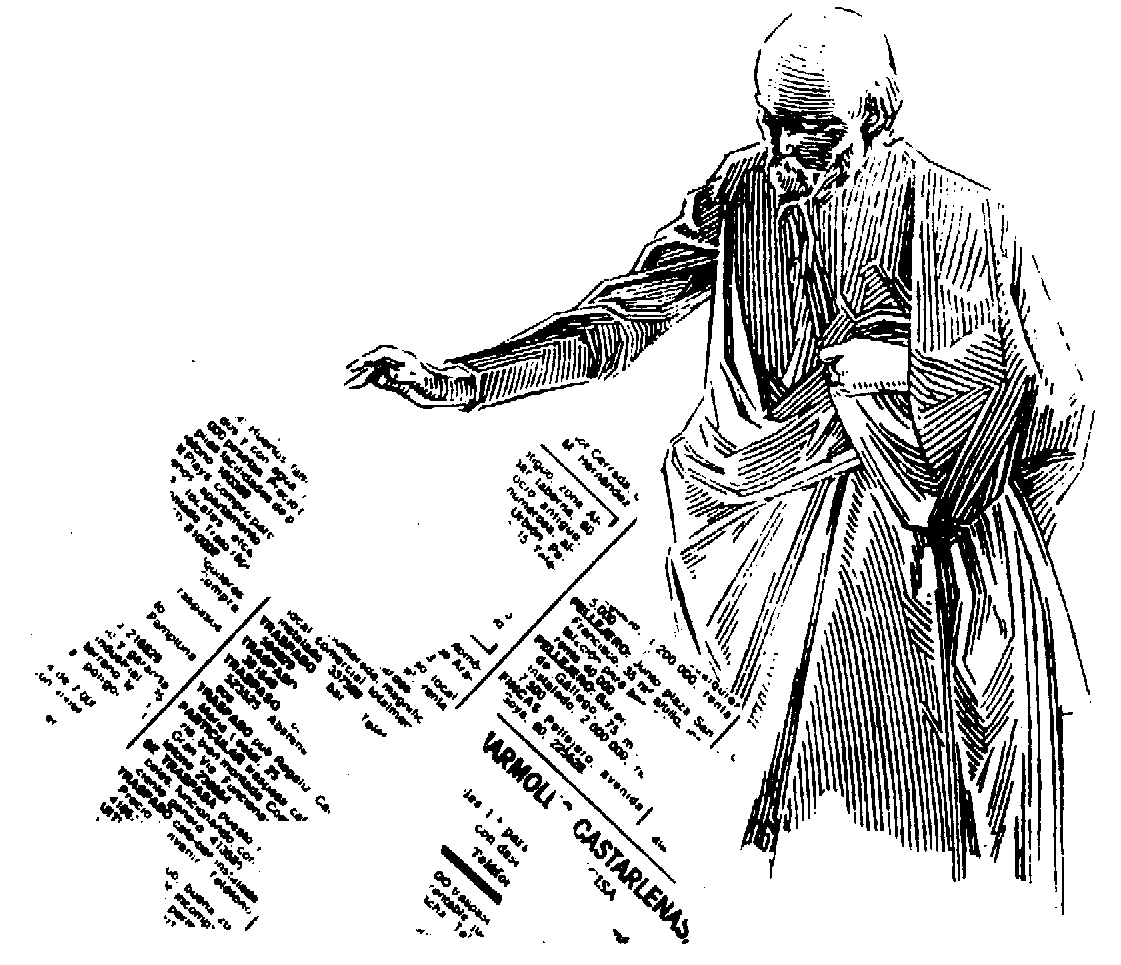 Calasanz con niños papel