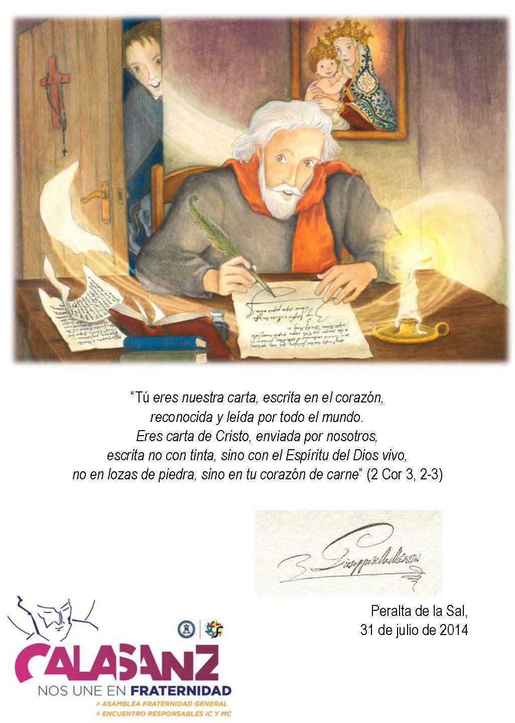 Tú eres nuestra carta