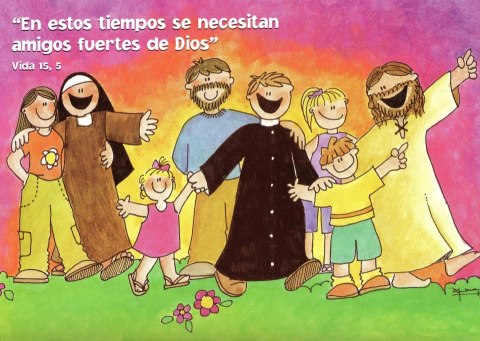 amigos fuertes de Dios