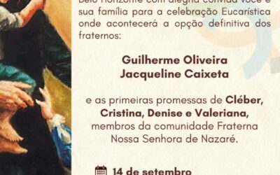 PASOS EN LA FRATERNIDAD DE BELO HORIZONTE (MG-BRASIL)