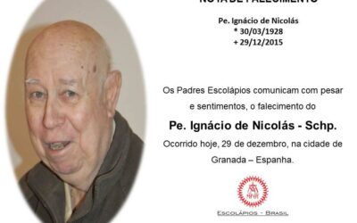 RECORDAMOS AL P. IGNACIO DE NICOLÁS RODRÍGUEZ