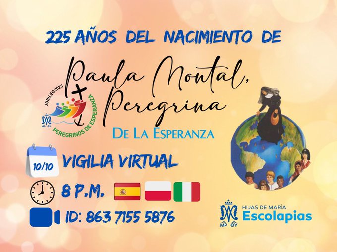 ANIVERSARIO DEL NACIMIENTO DE SANTA PAULA MONTAL