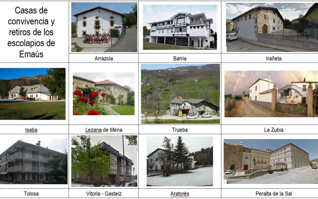 CASAS DE CONVIVENCIAS Y RETIROS EN EMAÚS