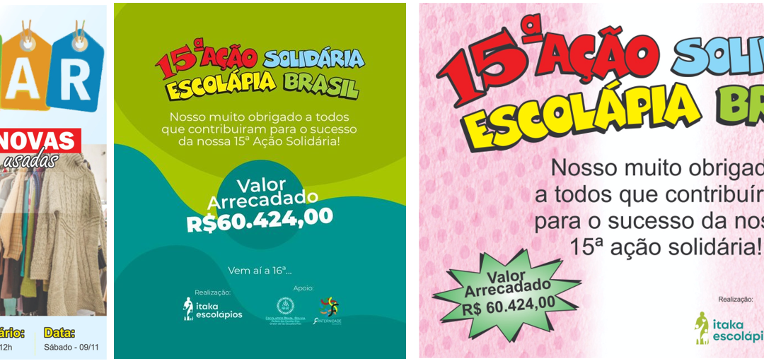 ACCIÓN SOLIDARIA CON ITAKA – ESCOLAPIOS BRASIL