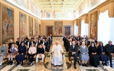 ENCUENTRO DE LA FAMILIA CALASANCIA CON EL PAPA FRANCISCO