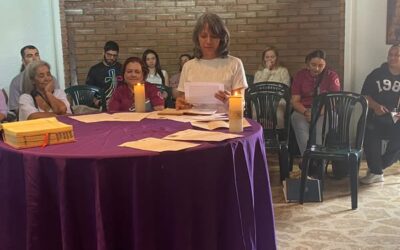 MARÍA CRISTINA HACE SU PROMESA EN LA FRATERNIDAD DE MEDELLÍN (NAZARET)