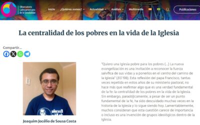 UN CUADERNILLO DE MUCHO INTERÉS: LOS POBRES EN EL CENTRO DE LA IGLESIA… Y DE LAS ESCUELAS PÍAS