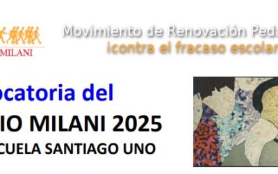 PREMIO MILANI 2025 CONTRA EL FRACASO ESCOLAR