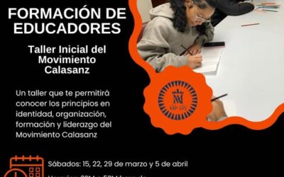 TALLER INICIAL MOVIMIENTO CALASANZ