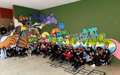ESCOLAPIOS TAFALLA CREA UN MURAL PARA SENSIBILIZAR