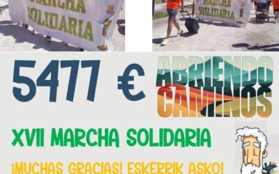MARCHA ESCOLAPIA EN TAFALLA… EDUCATIVA Y SOLIDARIA