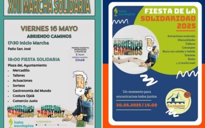 CAMPAÑA DE SOLIDARIDAD INTERNACIONAL CON ITAKA – ESCOLAPIOS