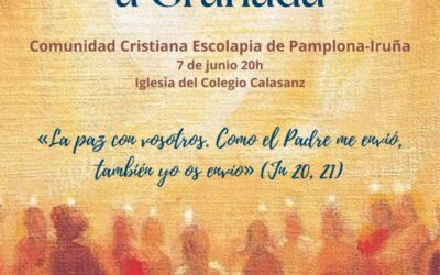 7 junio, ENVÍO DEL ESCOLAPIO LAICO PATXI ILARRAZ