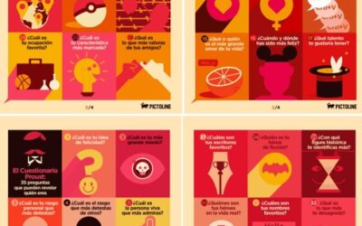CUESTIONARIO DE PROUST PARA CONOCER A LOS DEMÁS Y A UNO MISMO