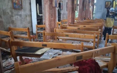 ATENTADO EN UNA IGLESIA DE DAMASCO (SIRIA)
