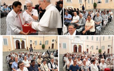 ESCOLAPIAS CON EL PAPA LEÓN