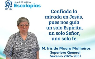 MADRE IRIS, NUEVA SUPERIORA GENERAL DE LAS ESCOLAPIAS