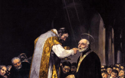 ANTE LA ÚLTIMA COMUNIÓN DE CALASANZ