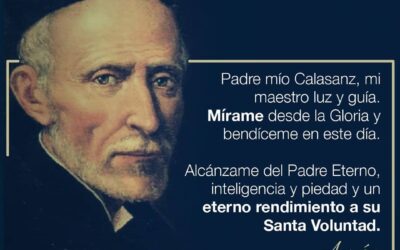 UNA ORACIÓN «MUY ESCOLAPIA»