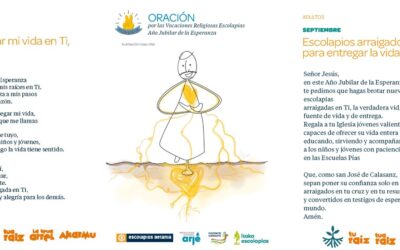 ORACIONES POR LAS VOCACIONES RELIGIOSAS ESCOLAPIAS