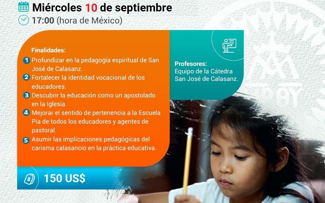 DIPLOMADO EN PEDAGOGÍA CALASANCIA