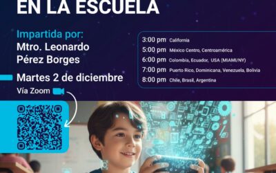 2 diciembre, INTELIGENCIA ARTIFICIAL EN LA ESCUELA