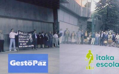 HOMENAJE A QUIENES ALZARON LA VOZ POR LA PAZ COMO LOS ESCOLAPIOS Y GESTO POR LA PAZ