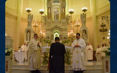 22 y 23 noviembre, DIEGO CORREA HACE SU PROFESIÓN SOLEMNE Y ES ORDENADO DIÁCONO