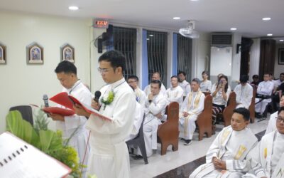 PROFESIÓN SOLEMNE DE DOS ESCOLAPIOS DE MYANMAR