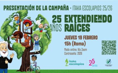 19 febrero, PRESENTACIÓN DE LA CAMPAÑA INTERNACIONAL DE ITAKA – ESCOLAPIOS