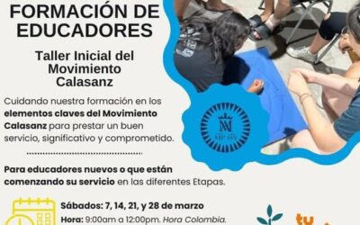 TALLER INICIAL DEL MOVIMIENTO CALASANZ EN ESPAÑOL