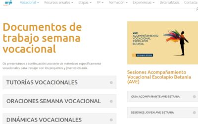 SEMANAS VOCACIONALES ESCOLAPIAS CON BETANIA