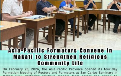 FORMACIÓN DE RECTORES Y FORMADORES DE ASIA PACÍFICO