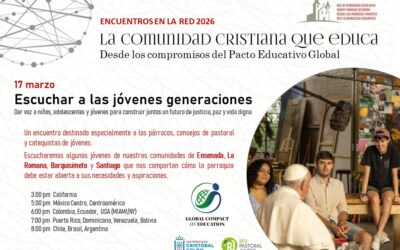 17 marzo, ESCUCHAR A LAS JÓVENES GENERACIONES