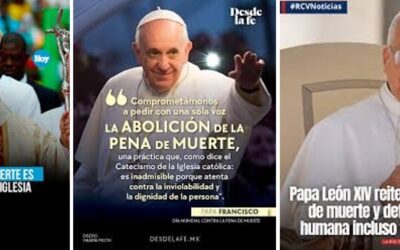 PARA LA IGLESIA, LA PENA DE MUERTE ES INADMISIBLE