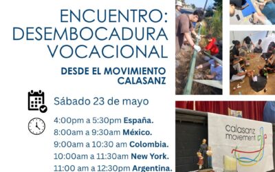 23 DE MAYO, EXPERIENCIAS DE DESEMBOCADURA DESDE EL MOVIMIENTO CALASANZ