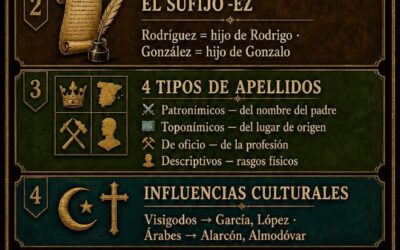 EL ORIGEN DE LOS APELLIDOS ESPAÑOLES: UNA HISTORIA DE MIL AÑOS