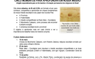 FORMACIÓN INTERPROVINCIAL CENTROAMÉRICA Y CARIBE – BRASIL Y BOLIVIA