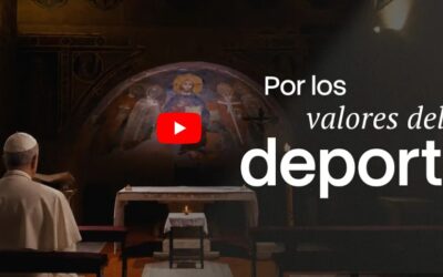 REZA CON EL PAPA… POR LOS VALORES DEL DEPORTE