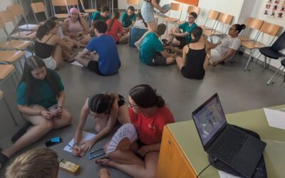 CAMPO DE TRABAJO CON ALUMNOS DE BACHILLER DE VALENCIA