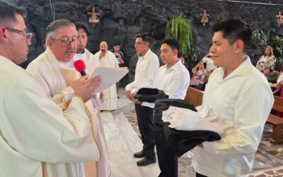 CUATRO NUEVOS RELIGIOSOS ESCOLAPIOS EN MÉXICO