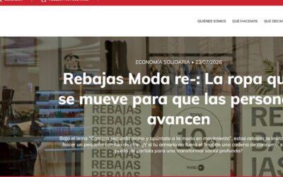 «MODA RE-» DE CÁRITAS: COMPRA CONSCIENTE DE SEGUNDA MANO