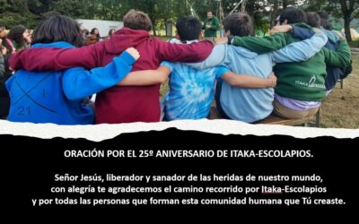 ORAMOS CON Y POR LA RED ITAKA – ESCOLAPIOS