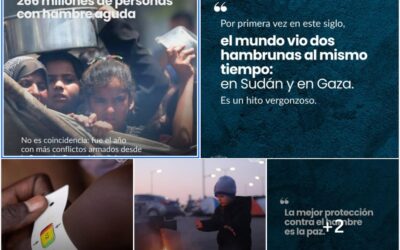 PAZ PARA ACABAR CON EL HAMBRE, ACABAR CON EL HAMBRE PARA QUE HAYA PAZ