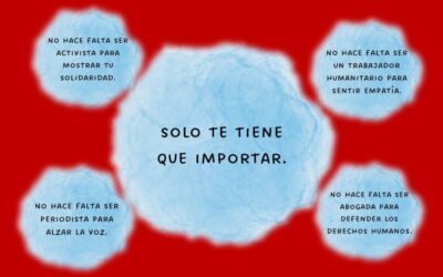 ACTUAR SOLIDARIAMENTE SIN EXCUSAS